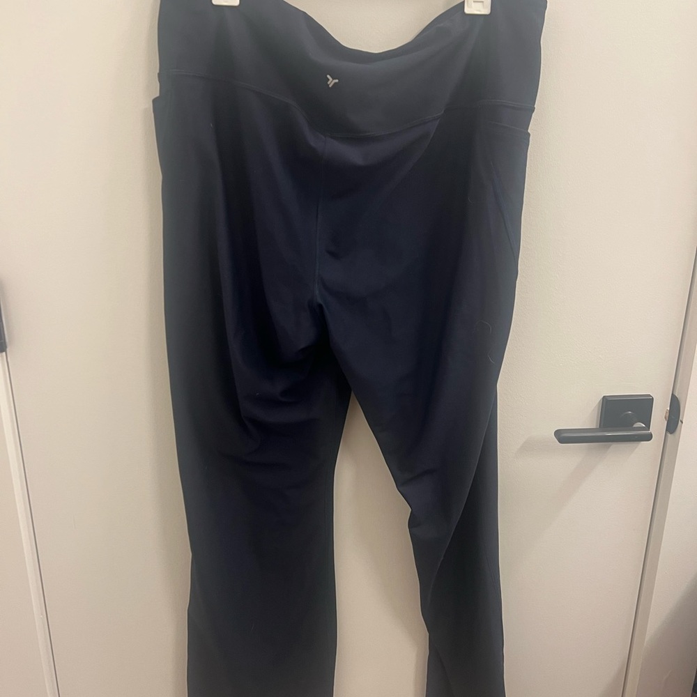 Navy Yoga Pants